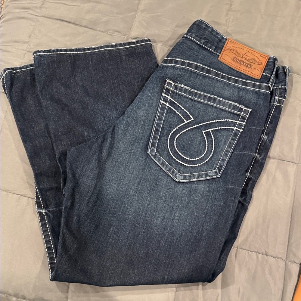 Big Star Dark Indigo Relaxed Jeans